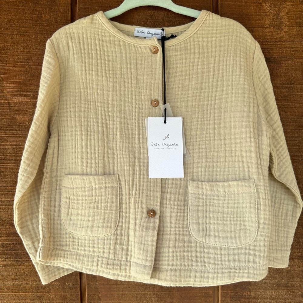 NWT Bebe organic jacket